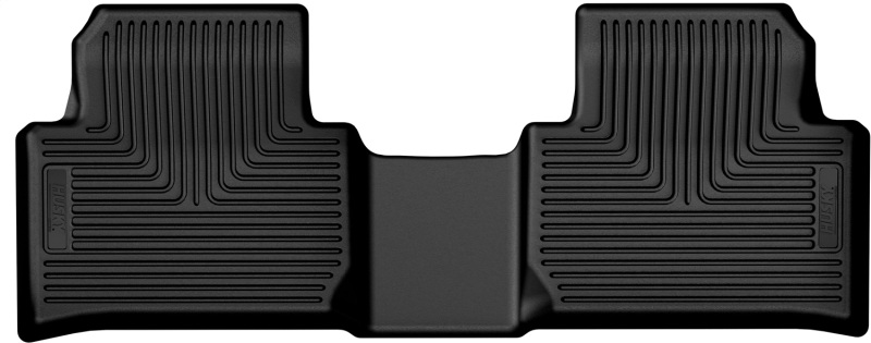 Hyundai Santa Fe Floor Mat - Rear - Husky Liners - WeatherBeater - Black - `24-`27